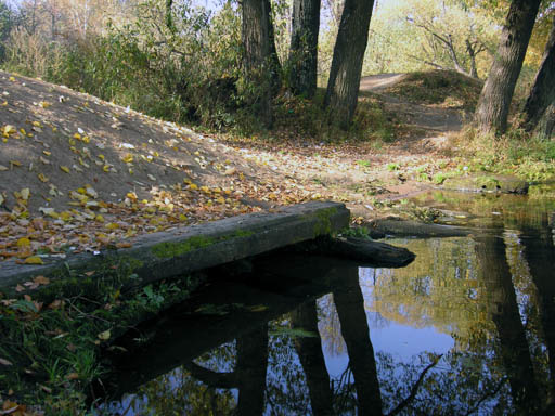 Деревня Алешкино спокойной осенью 2005-го...