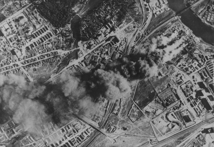 Июль 1941. Тушино и Химки, кадры немецкой авиаразведки.