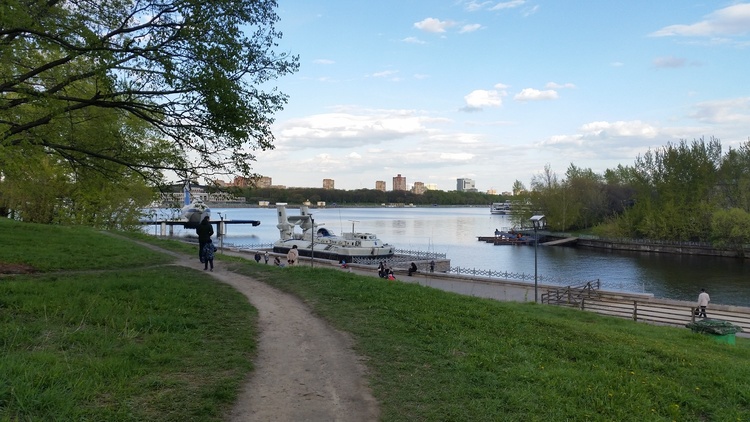 Бутаково, Алёшкино и парк Северное Тушино. Весна 2017