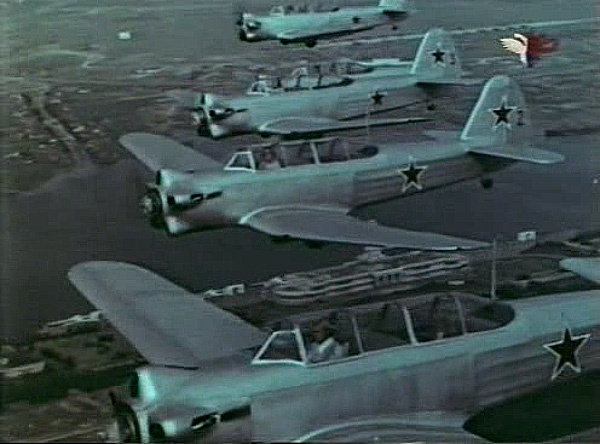 Авиапарад в Тушино 1951 года