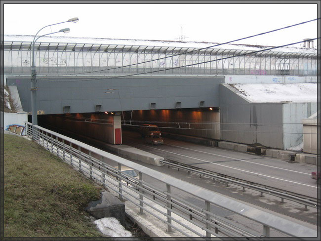 Развязка на волоколамском шоссе. Апрель 2006.