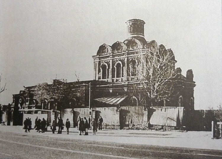 церковь Спаса Преображения в Тушино, 1978 г., вид с юго-востока