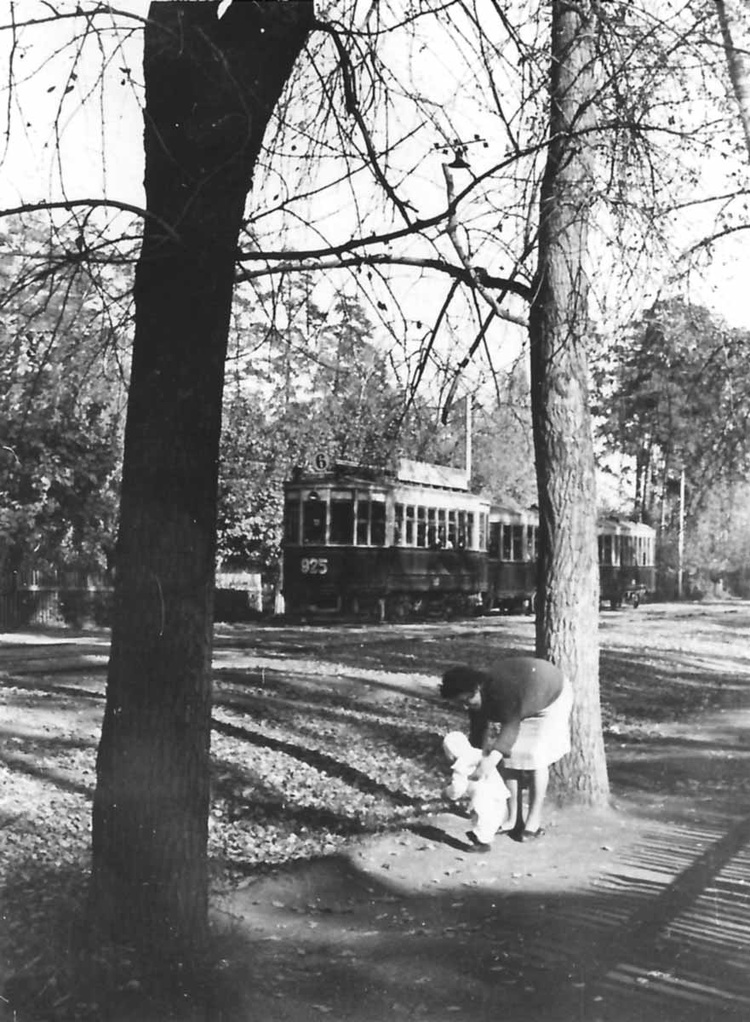 Покровское-Стрешнево, трамвай №6 в Тушино. (ок.1962)