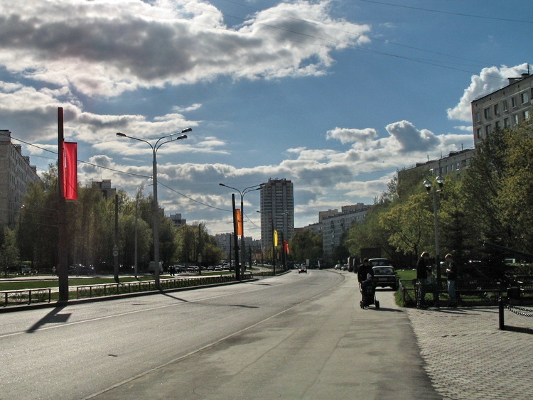 Улица Героев Панфиловцев.