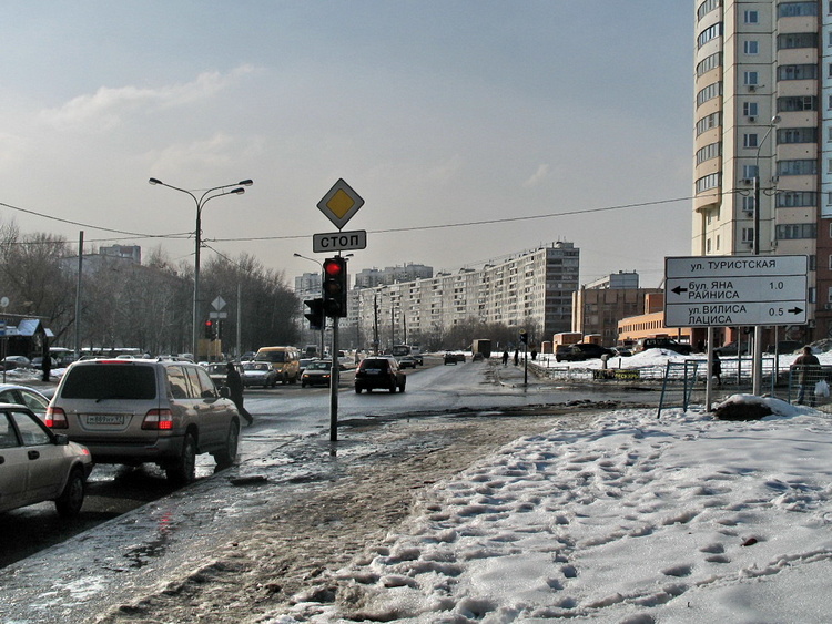 Улица Героев Панфиловцев.