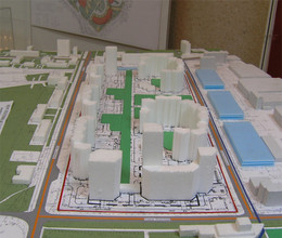 11-й микрорайон  или большое строительство в Южном Тушино (фото с выставки)