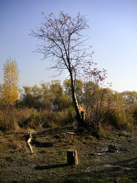 Деревня Алешкино спокойной осенью 2005-го...