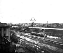 Строительство трамвайной линии в Тушино - как это было (архивные документы и фото)