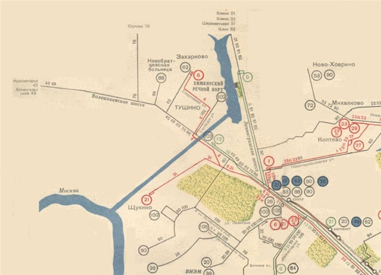Город москва и село тушино на карте. Схема автовокзала Тушино. Старая карта Тушино. Карта Тушино 1960 года. Тушино на карте.