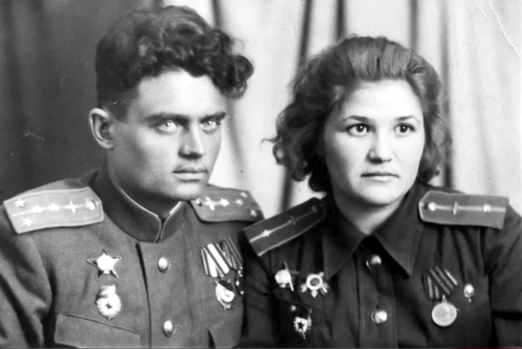 Галина Павловна Бельцова с супругом Георгием Степановичем Бельцовым