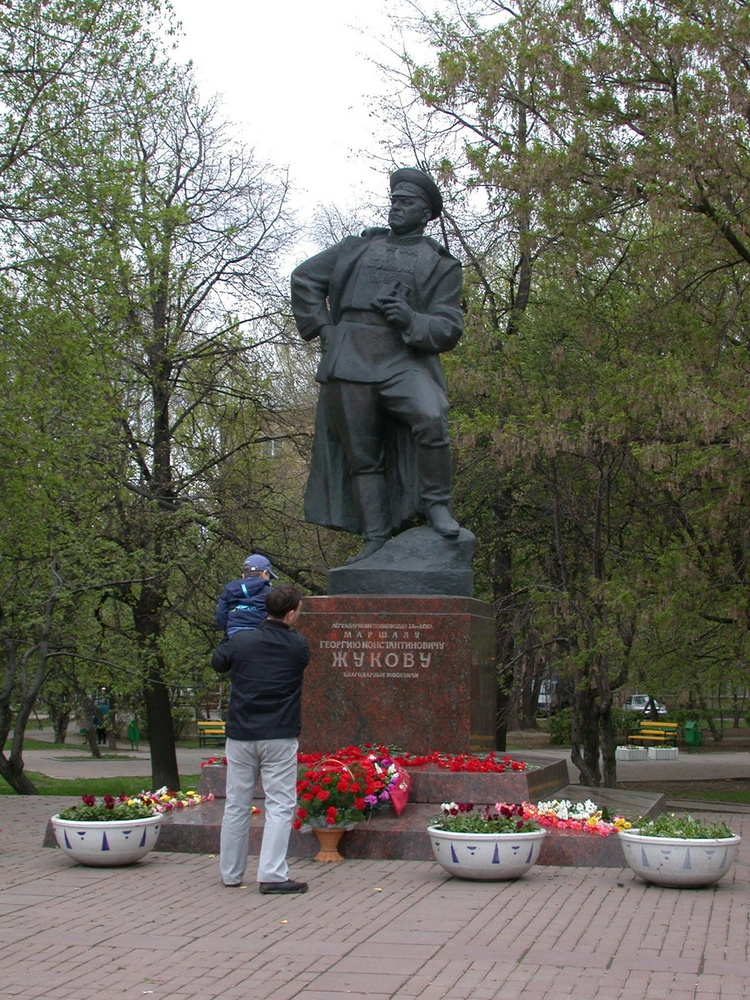 Празднование Дня Победы в Хорошево-Мневниках.