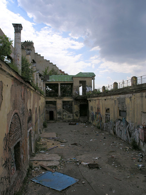 Водный стадион «Динамо» – руины, Москва, 2004 год